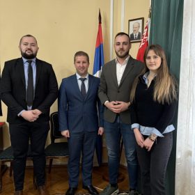 Састанак са саветником Амбасаде Републике Белорусије у Републици Србији Павелом Мироновим